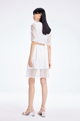 Robe patineuse - Blanc