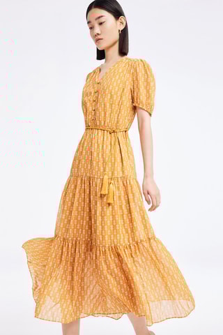 Robe longue - Orange