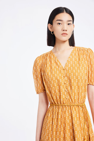 Robe longue - Orange