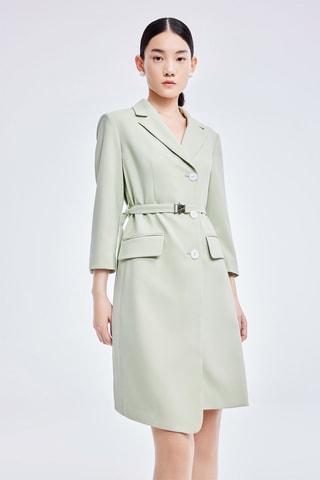 Vestido direito - Verde
