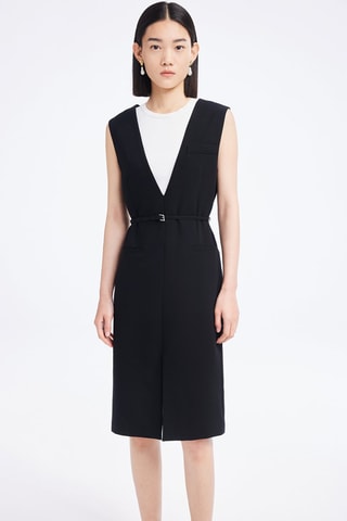Robe droite - Noir