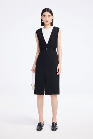 Robe droite - Noir