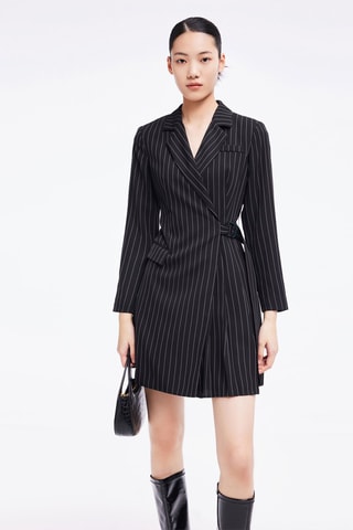 Vestido direito - Preto
