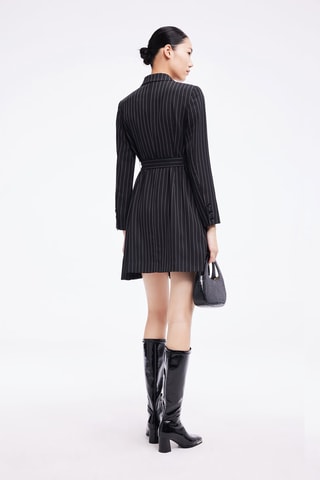 Vestido direito - Preto