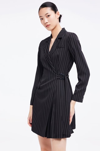 Vestido direito - Preto