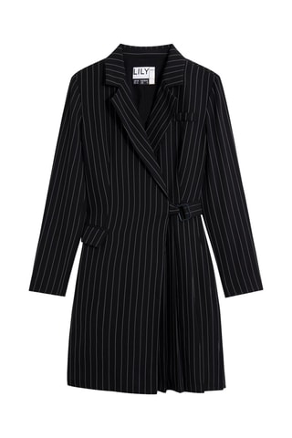 Vestido direito - Preto