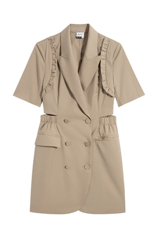 Vestido direito - Toupeira