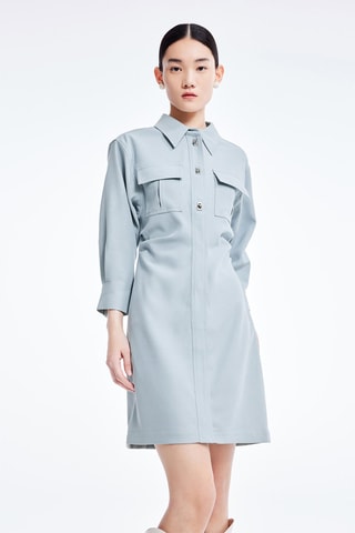 Robe droite - Ciel