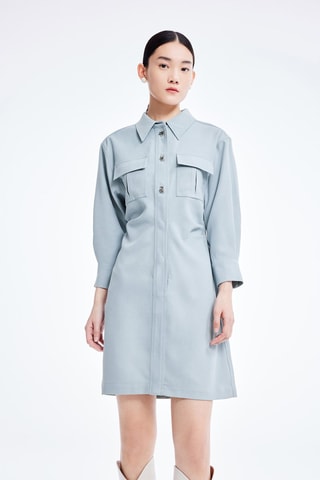 Robe droite - Ciel