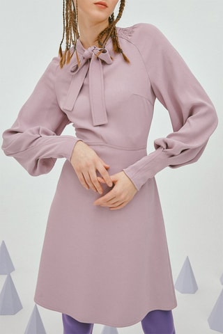 Robe droite Violet