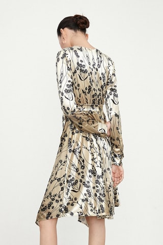 Robe asymétrique Beige