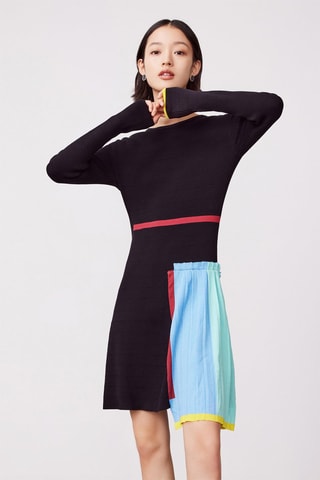 Vestido-camisola Preto