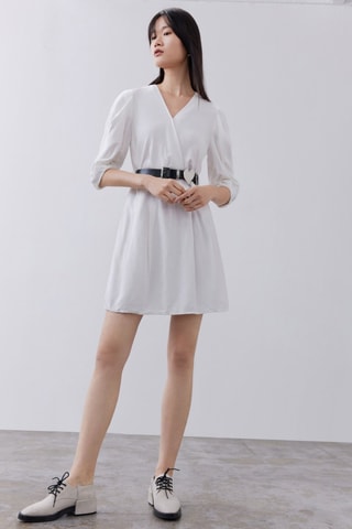 Robe courte - Blanc