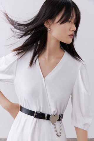 Robe courte - Blanc