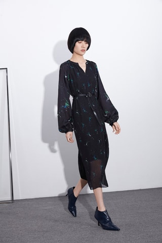 Robe longue Noir
