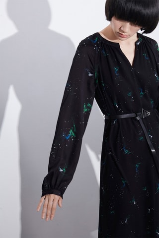 Robe longue Noir