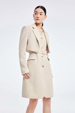 Vestido - Bege