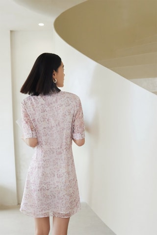 Vestido-camisa - Rosa
