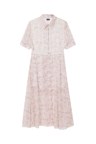 Vestido-camisa - Rosa