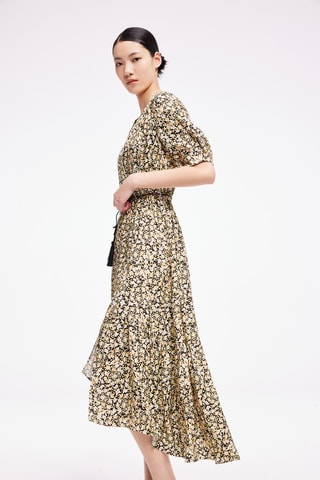 Vestido assimétrico - Preto