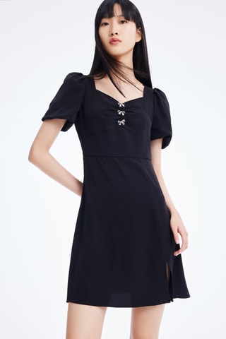 Robe courte - Noir