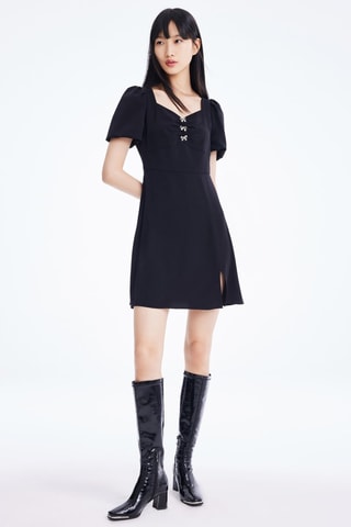 Robe courte - Noir