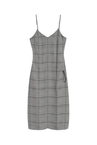 Robe midi - Gris