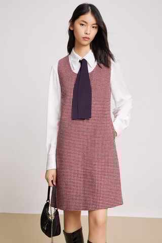 Robe droite - Rouge