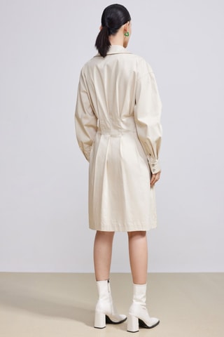 Robe chemise - Beige