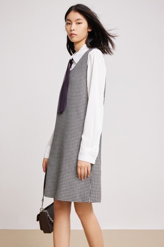 Vestido direito - Preto