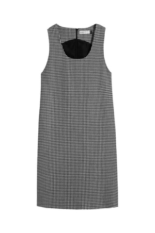 Vestido direito - Preto