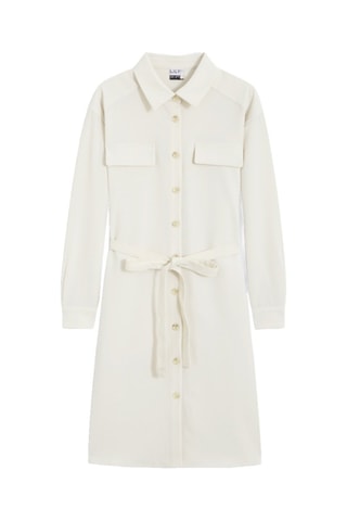 Robe chemise - Ecru