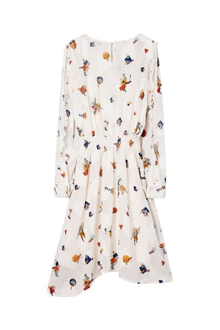 Robe patineuse Blanc