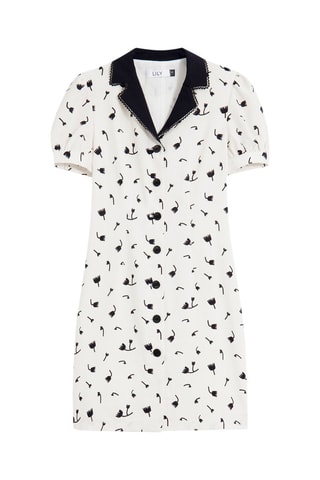 Vestido direito - Branco