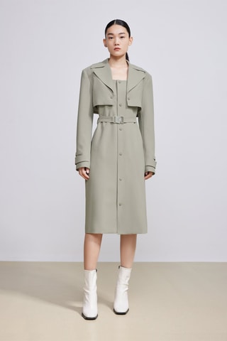 Vestido - Cinzento