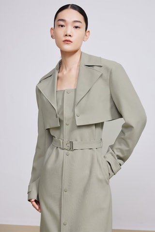 Vestido - Cinzento