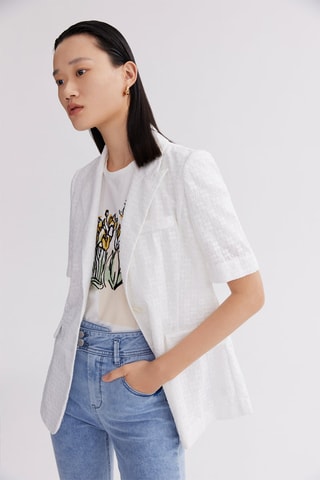 Veste de costume - Blanc