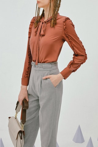 Chemisier Marron