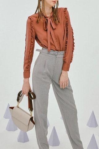 Chemisier Marron
