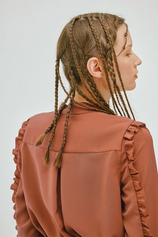 Chemisier Marron