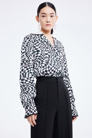 Blouse - Zwart en Wit