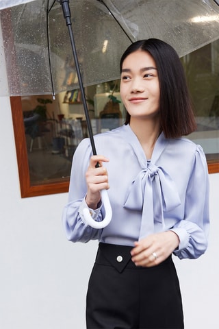 Blouse - Hemelsblauw