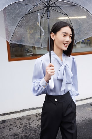 Blouse - Hemelsblauw