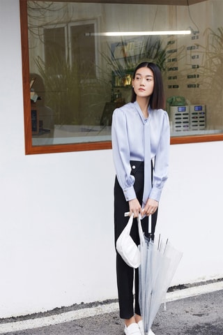 Blouse - Hemelsblauw