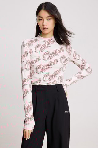 T-shirt - Wit en Rood