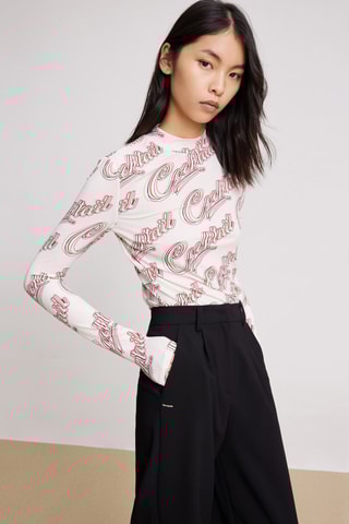 T-shirt - Wit en Rood
