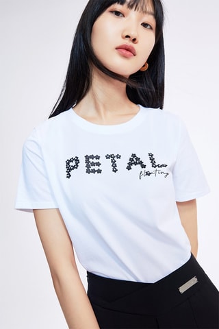 T-shirt - Lichtblauw