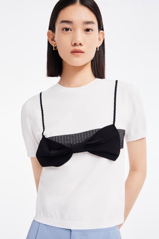 T-shirt - Wit en Zwart