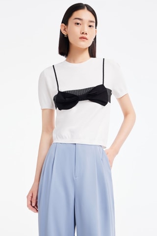 T-shirt - Wit en Zwart