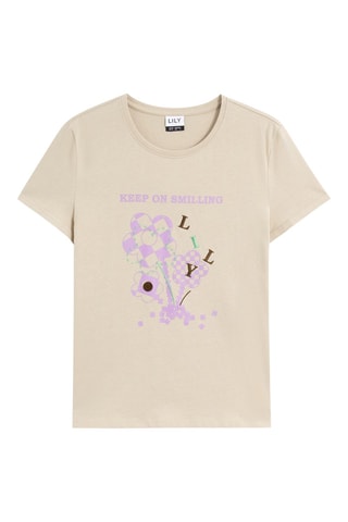 T-shirt - Beige